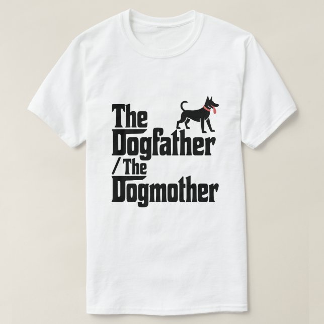 Camiseta El Padrón El Padre DogMother Funny Mascota (Diseño del anverso)