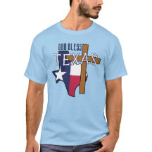 El país patriota "Dios bendiga a Texas"