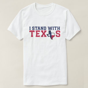 Camiseta El país patriota "Yo apoyo a Texas"
