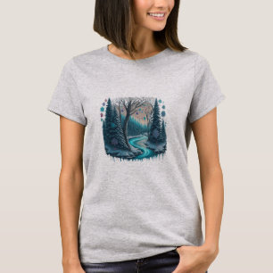 Camiseta El paisaje invernal de las maravillas