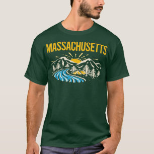 Camiseta El paisaje natural de Massachusetts