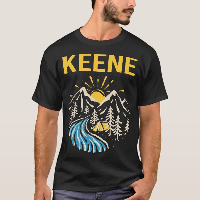 Camiseta El paisaje natural Keene (Anverso)