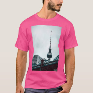 Camiseta El paisaje urbano de Berlín. Alexanderplatz