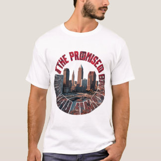 Camiseta "El paisaje urbano "La tierra prometida" Gráfico T