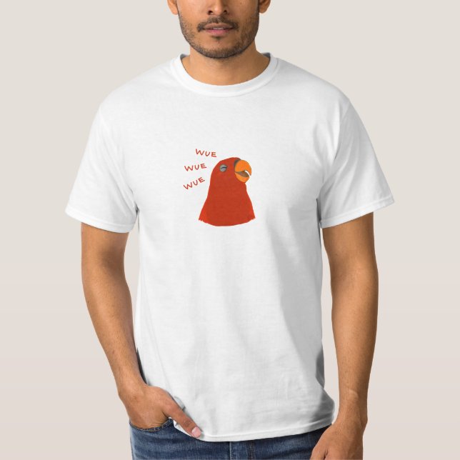 Camiseta El pajarito rojo "GUMI" era un wuewuewue... (Anverso)