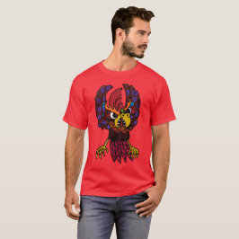 Camiseta El pájaro del terror de Mongolia superior