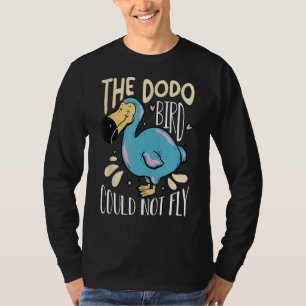 Camiseta El Pájaro Dodo No Pudo Volar Animales Sin Vuelo.