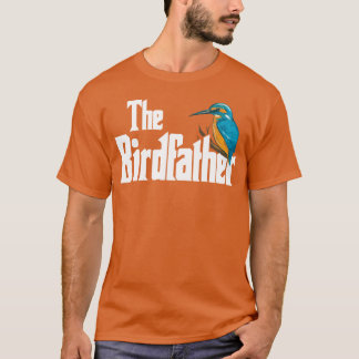 Camiseta El pájaro padre de familia que mira al gracioso ch