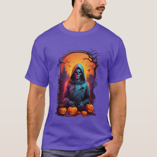 Camiseta El pañal encapuchado de Halloween es gracioso