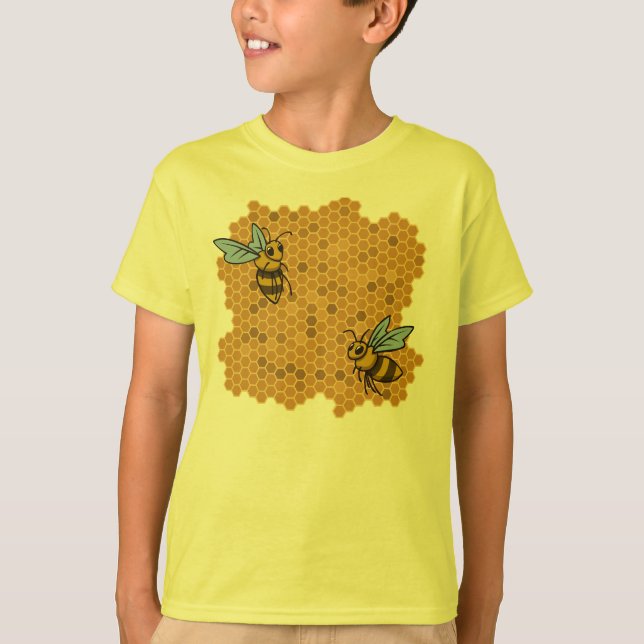 Camiseta El panal manosea abejas (Anverso)