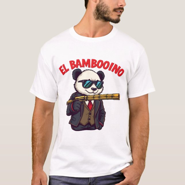 Camiseta El Panda Bambooino (Anverso)