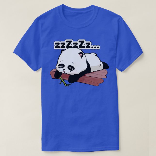 Camiseta El panda lindo durmiendo (Diseño del anverso)