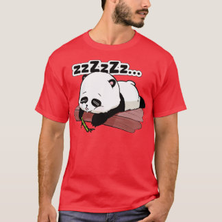 Camiseta El panda lindo durmiendo