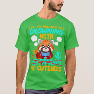 Camiseta El Panda Rojo Apuesto A Que Te Estás Ahogando