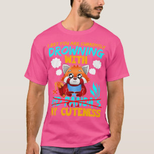 Camiseta El Panda Rojo Apuesto A Que Te Estás Ahogando
