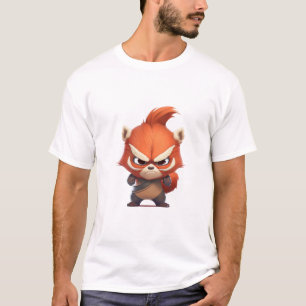 Camiseta El Panda Rojo Cute Adorable Ilustracion Humorístic