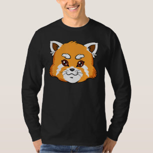 Camiseta El Panda Rojo Cute Pone En Peligro La Vida Silvest