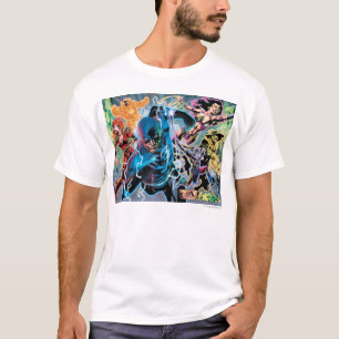 Camiseta El panel cómico de la noche más negra - color