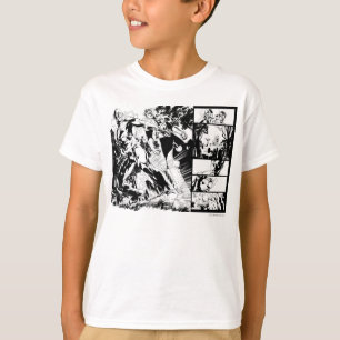 Camiseta El panel de destello y verde 2 de la linterna