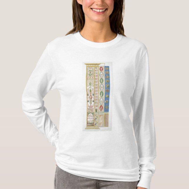 Camiseta El panel de la logia de Raphael en el Vatican, (Anverso)