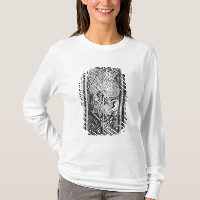 Camiseta El panel de la puerta, estilo de Enrique II, (Anverso)