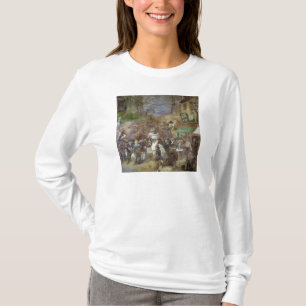 Camiseta El panel decorativo que representa París