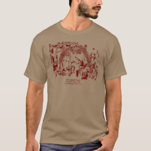 Camiseta El panel del petroglifo