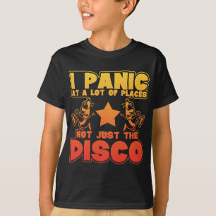 Camiseta El Pánico En Muchos Lugares. No sólo la disco