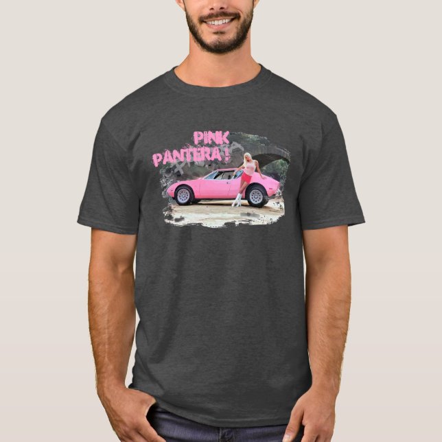 Camiseta El Pantera rosado (Anverso)