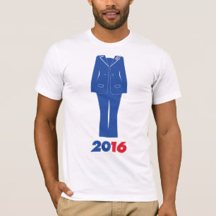 Camiseta El Pantsuit de Hillary Clinton - 2016