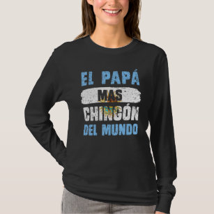 Camiseta El Pap Mas Chingn Del Mundo Bandera Argentina Arge