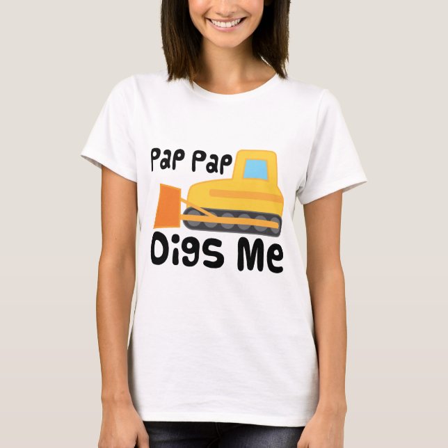 Camiseta El Pap Pap me cava (Anverso)