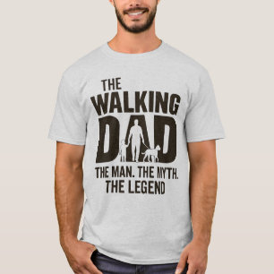 Camiseta El papá caminante - El hombre, el mito, la leyenda