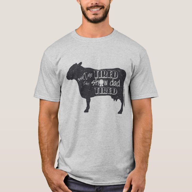 Camiseta El papá de la demostración cansó la demostración (Anverso)