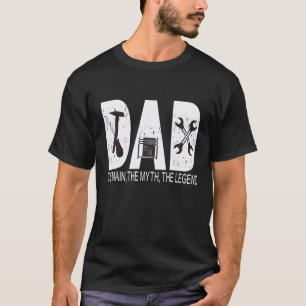 Camiseta El Papá de los Hombres El Mecánico El Mito La Leye