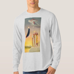 Camiseta El Papa de Roma, la Virgen María y Jesús
