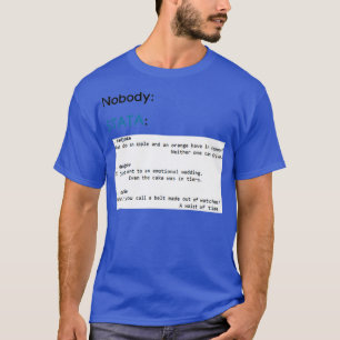 Camiseta El papa de STATA literalmente no es nadie