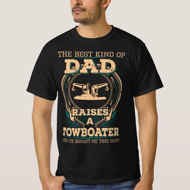 Camiseta El papá de Towboater (Anverso)