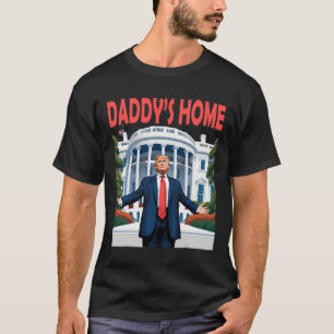 Camiseta El papá de Trump está en casa Casa Blanca 1