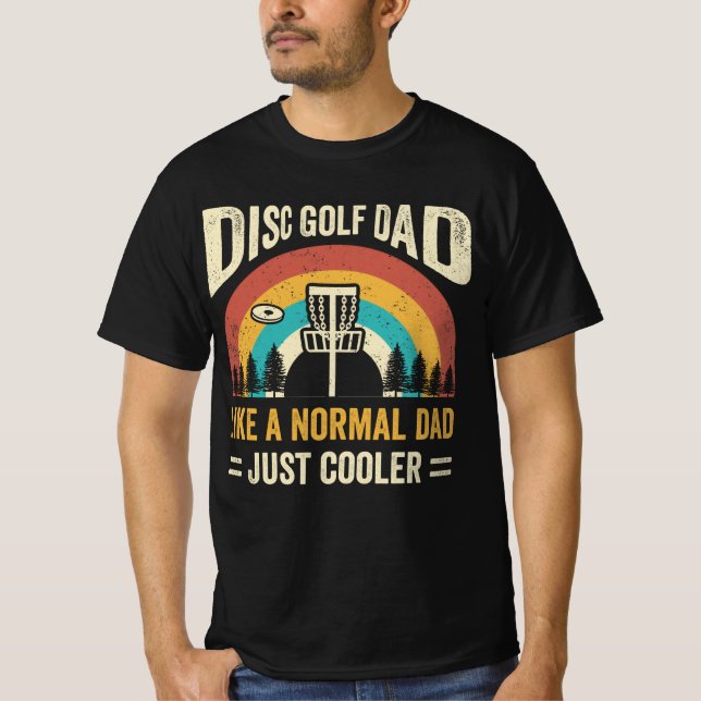Camiseta El papá del disco como un papá normal acaba de enf (Anverso)