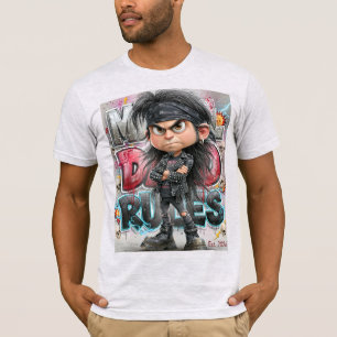 Camiseta El papá del Heavy Metal manda