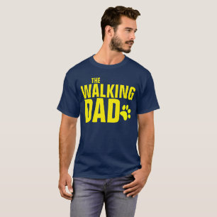 Camiseta El papá del perro que camina