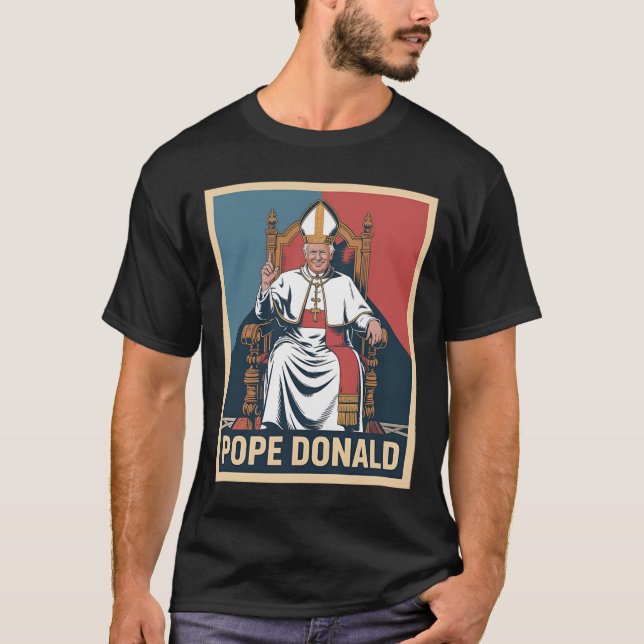 Camiseta El Papa Donald Trump (Anverso)