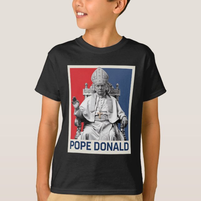 Camiseta El Papa Donald Trump (Anverso)