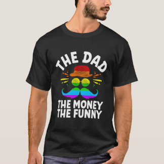 Camiseta El Papá El Dinero Que El Padre Humor De Papi Testi