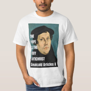 Camiseta El papa es el mismo Antichrist