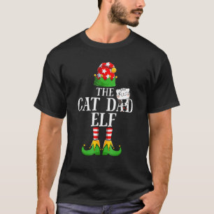 Camiseta El Papá Gato Elfo Familia Grupo Coordinado Navidad