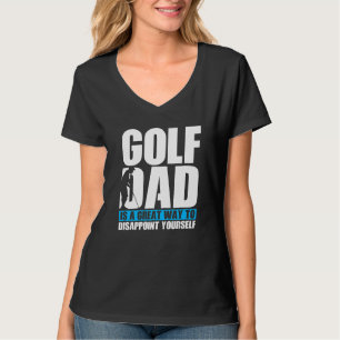 Camiseta El Papá Golf De Los Hombres Es Una Gran Manera De 