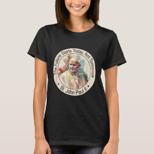Camiseta El Papa Juan Pablo Ii Famoso Santos Católicos