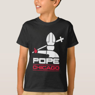 Camiseta El Papa Leo Xiv Shirt Chicago Baseball